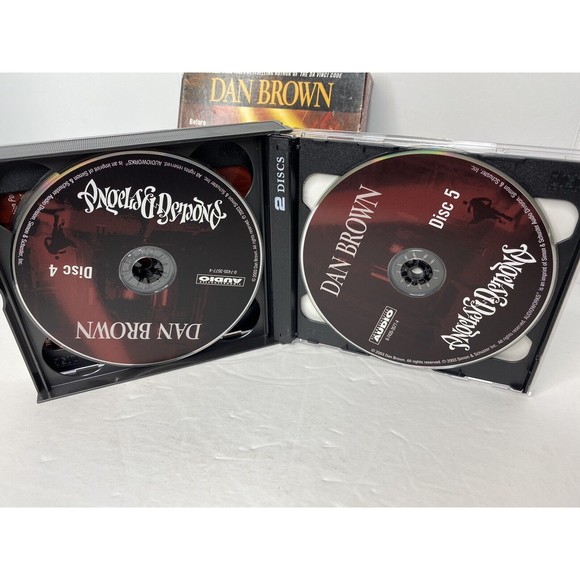 Angels and Demons by Dan Brown (DaVinci Code author) CD audiobook - Picture 12 of 14